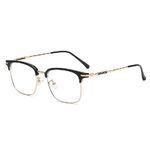 Semi-rimless TR90 glasses with blue light protection, with case KY1199