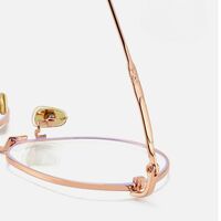 Metal glasses with blue light and UV protection 9644-3-GT