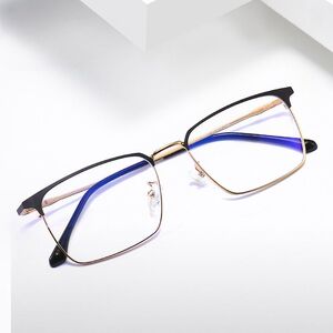 Metal glasses with blue light and UV protection 9661-2-GT