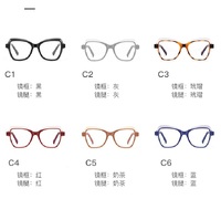 Plastic TR90 frames for glasses with Blue Ray Cut protection and flex hinges FOCUS FCS2217