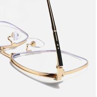 Очки металлические с защитой от синего света 9670-2-GT