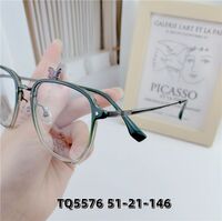 Оправа гибридная, металл + TR90, линзы с Blue Block покрытием SANTA TQ5576