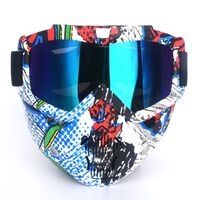 Safety shockproof sports goggles - mask 风镜-面罩转印-1