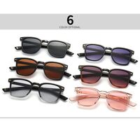 Plastic square sunglasses Elit 6020-EL