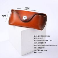 Футляр-чехол из натуральной кожи для очков BR5010