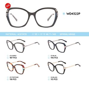 Plastic acetate eyeglasses frame WD4322P