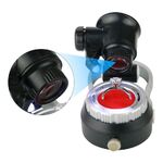 Лупа портативная карманная с подсветкой 519, диаметр: 21 мм, увеличение: 10X, 20X, 25X