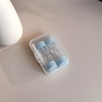 Soft contact lens kit with 4 containers W-XS二副装RGP