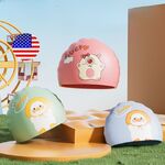 Шапочка для плавания силиконовая водонепроницаемая детская GJ003-YU