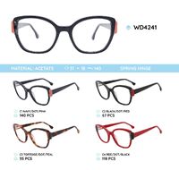 Plastic acetate eyeglasses frame for women WD4241