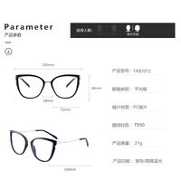TR90 plastic frame or glasses with blue light protection, with spring hinges FA87071