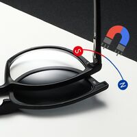 Оправа пластиковая TR90/PC + комплект из 5 поляризационных солнцезащитных насадок (клипон) на магните + кожаная сумка El Dorado EL2365A