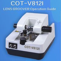Станок-лесочник для обточки внутреннего края линз COT-V812I