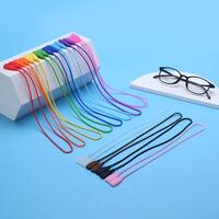 Silicone string eyeglasses holder 27 cm, hole 3*5 mm