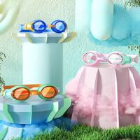 Очки для плавания детские (3-14 лет) водонепроницаемые с защитой от запотевания, SC13-YU