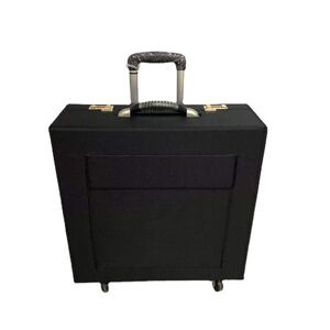 Mobile box (suitcase, trunk, organizer, display case) on wheels for frames and glasses for 120 slots JS-C201127