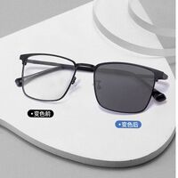 Очки металлические фотохромные с защитой от синего света 9683-GT