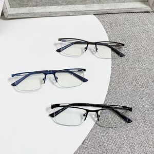 Металлические очки с защитой от синего света Blue Block FENQI F5916