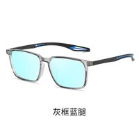 Blue Block TR90 glasses with blue light protection for colorblind people, with case KY1117-2色盲