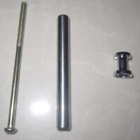 Holder (bracket) for glasses, for nose pads, to insert into glasses stand grooves, 80 mm