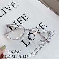 Hybrid frame, metal + TR90, with Blue Block coating SANTA 01242