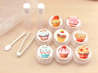 Mini set with contact lens cases HQ4Cake, 4pcs