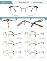 Metal frame for women with spring hinges YM111127-DA