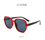 Polarized silicone sunglasses with UV400 protection for kids T11024