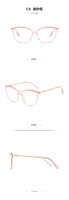 Plastic frames for glasses TR90+CA material (flex hinges) FOCUS FCS2036