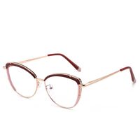 Combined frame glasses with blue light and UV protection 9750-GT