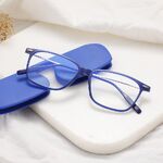 Plastic reading pince-nez glasses with case 6020, diopters from +1,00 to +4.00 RMC=62-64