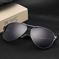 Поляризационные солнцезащитные металлические очки с защитой UV400 2802-2-GT