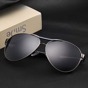 Поляризационные солнцезащитные металлические очки с защитой UV400 2802-2-GT