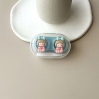 Мини-набор для мягких контактных линз PP-X56抱樱桃水果系