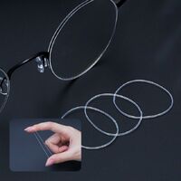 Силиконовая резинка-уплотнитель, прокладка для вставки в пазы линз GJ073, упаковка из 100 штук