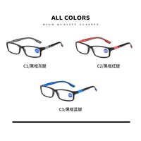 TR90 eyeglasses for reading 51019 Blue ray cut, diopters from +1.00 to +4.00, PD62-64