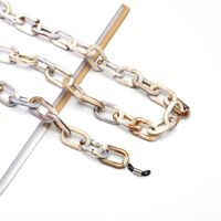 Acrylic non-slip eyeglasses chain GB057