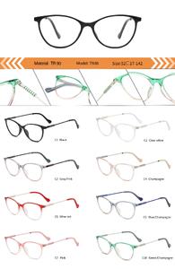 Plastic TR90 frame for women with spring hinges T936-DA