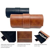 Футляр-чехол из натуральной кожи для очков PH-61066