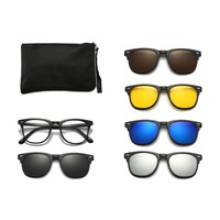 El Dorado frames with polarized sunshades set (clip-on) on magnet 2346T (5 pieces) 