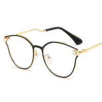 Очки металлические с защитой от синего света 9703-GT