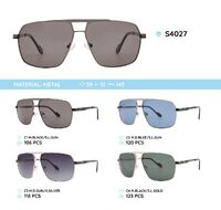 Metal frames polarized sunglasses S4027