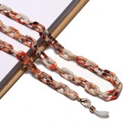 Акриловая двухцветная цепочка для очков GB073