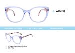 Plastic frames for glasses acetate material WD4139
