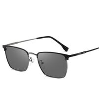 Очки металлические фотохромные с защитой от синего света 9662-GT