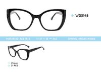 Plastic acetate eyeglasses frame for women WD3148