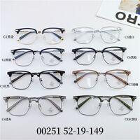 Hybrid metal + TR90 frame with Blue Block coating SANTA 00251