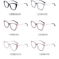 TR90 plastic frame or glasses with blue light protection, with spring hinges FA87076