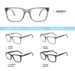 Plastic acetate eyeglasses frame WD2217