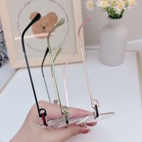 Оправа металлическая с линзами Blue Ray Cut MAMO F99103